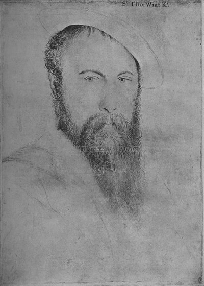 Sir Thomas Wyatt Kopie, ca. 1535-1553 1945 von Hans Holbein der Jüngere