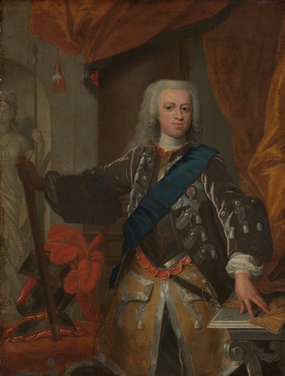 Wilhelm IV. (1711-51), Prinz von Oranien von Hans Hysing (attributed to)