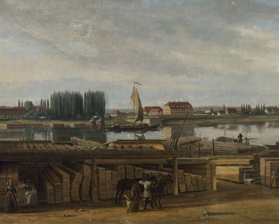 Aus der Gegend von Dresden, ca. 1829-30 von Hans Leganger Reusch
