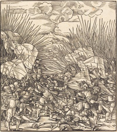 Schlacht von Cividale von Hans Leonard Schaufelein