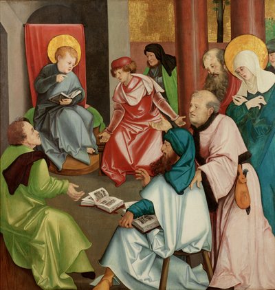 Christus im Tempel, ca. 1505 von Hans Leonard Schaufelein