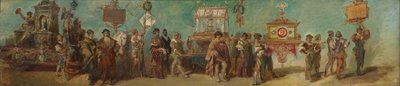 Entwurf zum Festzug 1879 - Die Hafner und Glaser von Hans Makart