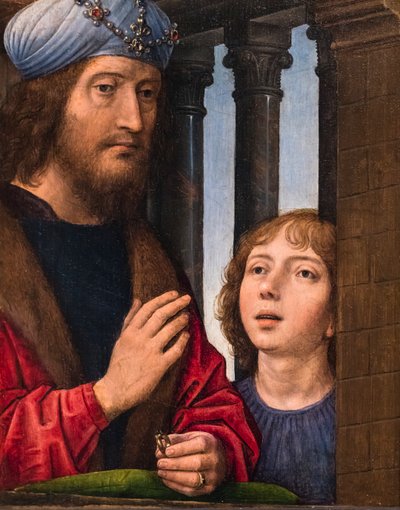 König David und sein Sohn von Hans Memling