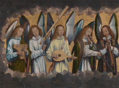 Musik machende Engel von Hans Memling