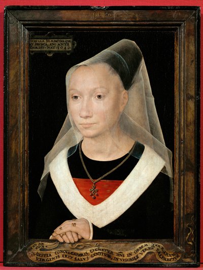 Porträt einer jungen Frau von Hans Memling
