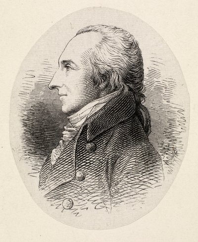 Porträt des Dirigenten und Komponisten Friedrich Ludwig Aemilius Kunzen 1761-1817, 1872 von Hans Peter Hansen