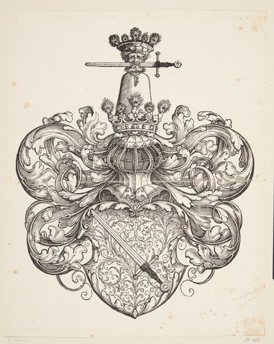 Wappen der Familie Kress von Kressenstein von Hans Sebald Beham