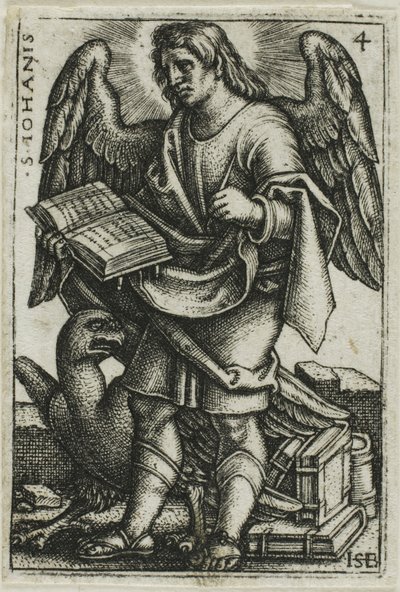 St. Johannes, aus Die vier Evangelisten von Hans Sebald Beham