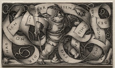 Der kleine Narr, 1542 von Hans Sebald Beham