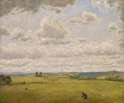 Landschaft auf der Baar von Hans Thoma