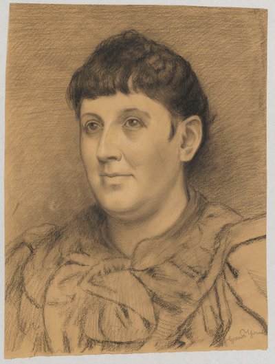 Büste einer Frau von Hans Thoma