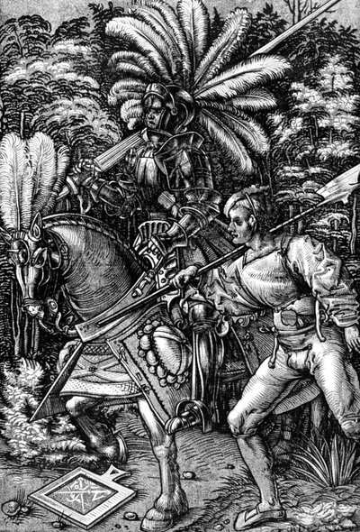 Ritter und Knappe von Hans Wechtlin the Elder