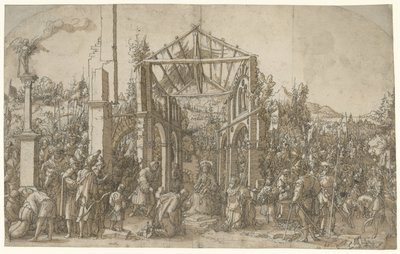 Die Anbetung der Könige von Hans Weiditz (II) (attributed to)