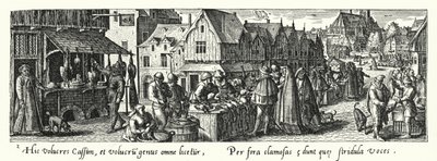 Geflügelmarkt von Hans after Bol