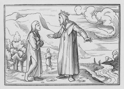 David rettet Keila, 1 Samuel XXIII, 5 von Hans after Holbein the Younger