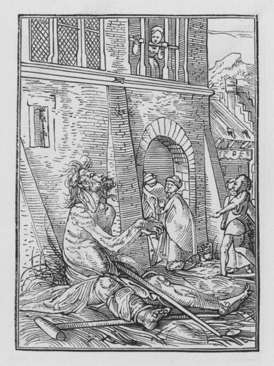 Holbeins Totentanz: Der Bettler von Hans after Holbein the Younger