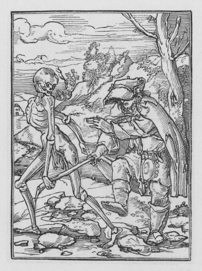 Holbeins Totentanz: Der Blinde von Hans after Holbein the Younger