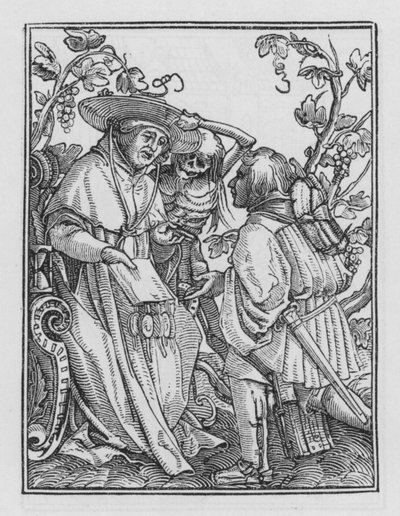 Holbeins Totentanz: Der Kardinal von Hans after Holbein the Younger
