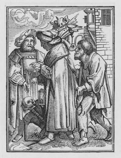 Holbeins Totentanz: Der Magistrat von Hans after Holbein the Younger