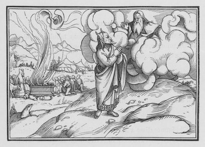 Die Brandopfer, Levitikus 1, 2 von Hans after Holbein the Younger