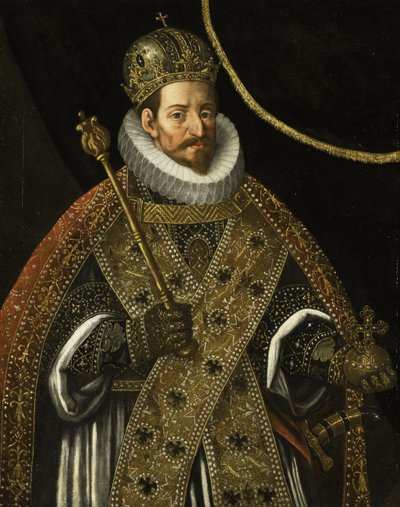Porträt von Matthias 1557-1619, Heiliger Römischer Kaiser, um 1610 von Hans von Aachen