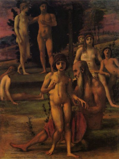 Goldenes Zeitalter I von Hans von Marées