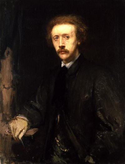 Porträt von Konrad Knoll (1829-99), ca. 1863-64 von Hans von Marées