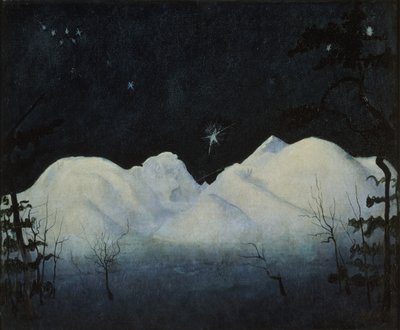Winternächte in den Bergen von Harald Oscar Sohlberg