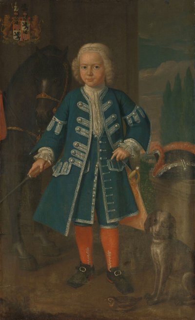 Porträt von Diederik van Hemert von Harmanus Serin
