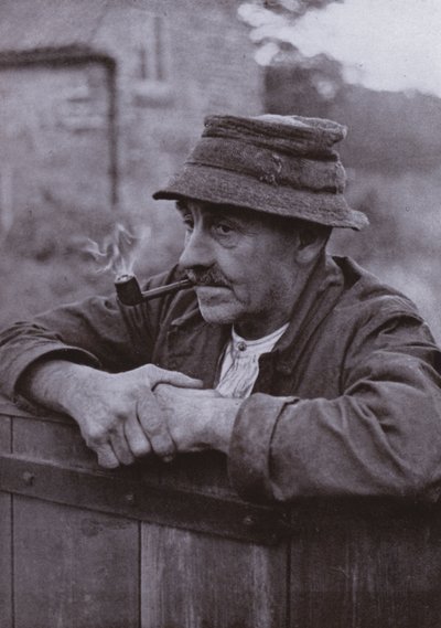 Drei Züge auf dem alten Heidekraut von Harold Burdekin