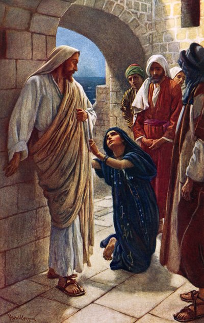 Eine Frau aus Kanaan von Harold Copping