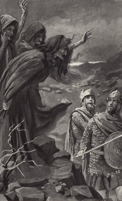 Heil dir! König, der du künftig sein wirst! von Harold Copping