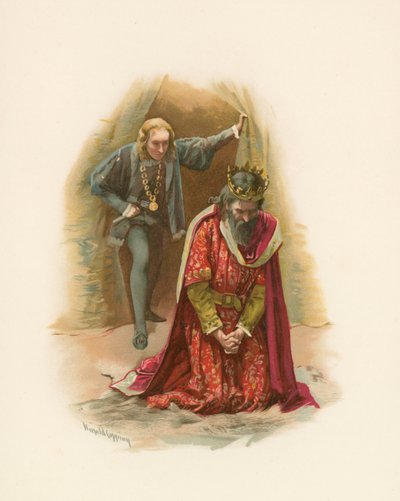Hamlet und der König von Harold Copping