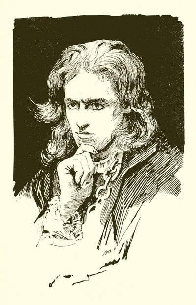 Hamlet, nachdenklich von Harold Copping