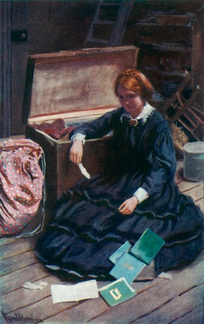 Illustration für Good Wives von Louisa M Alcott von Harold Copping