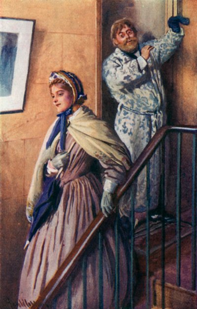 Illustration für Good Wives von Louisa M. Alcott von Harold Copping