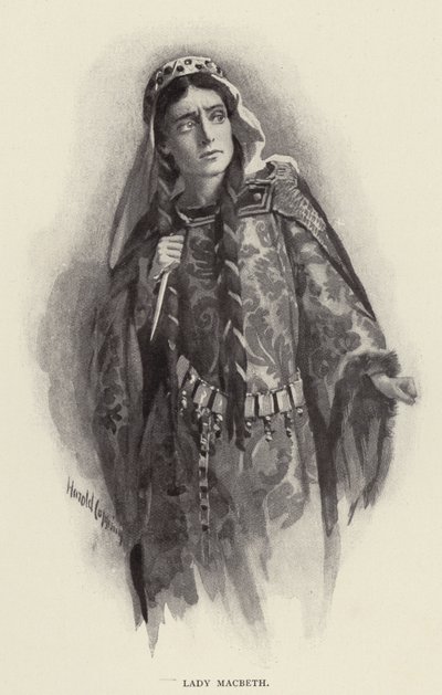 Lady Macbeth von Harold Copping