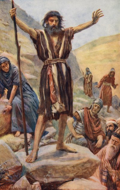 Neues Testament: Johannes der Täufer von Harold Copping