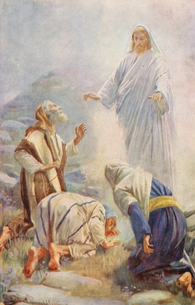 Neues Testament: "Dies ist mein geliebter Sohn" von Harold Copping