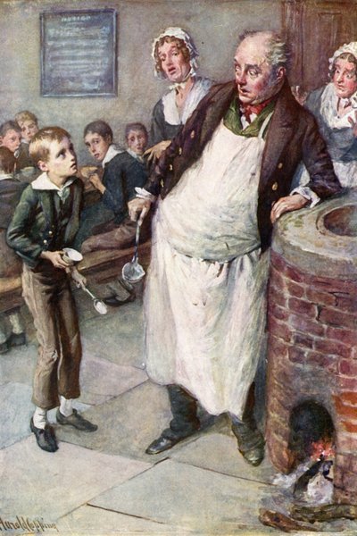 Oliver bittet um mehr von Harold Copping