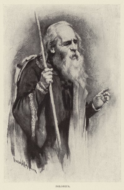 Polonius von Harold Copping