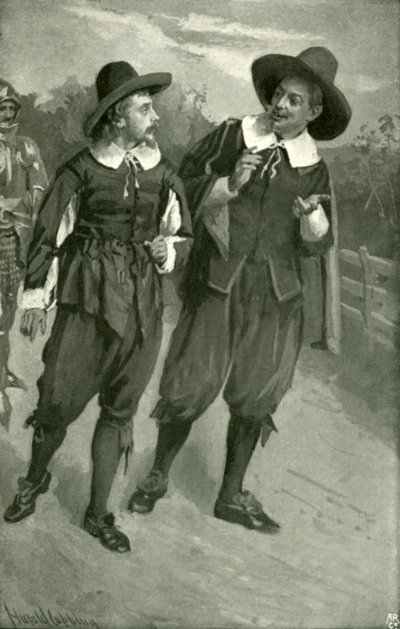 Gesprächig von Harold Copping