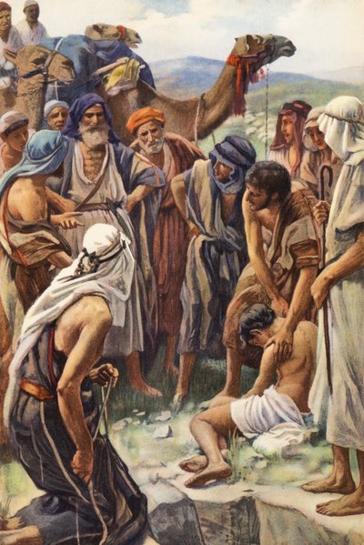 Der Verkauf von Joseph von Harold Copping