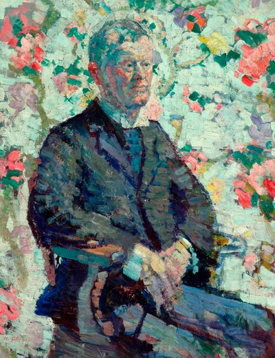 Porträt eines Mannes von Harold Gilman