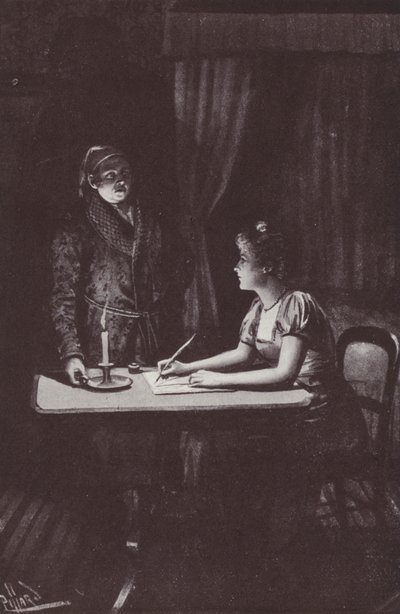 Illustration zu Vanity Fair von William Makepeace Thackeray von Harold Hume Piffard