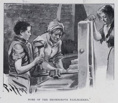 Einige der Bromsgrove Nagelschmiede von Harold Hume Piffard