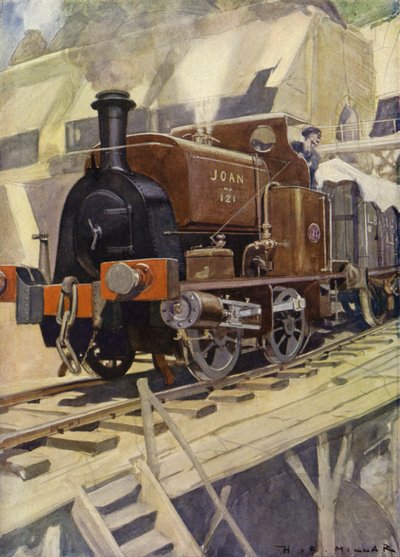 Kleine Tanklokomotive (Satteltank) von Harold Robert Millar