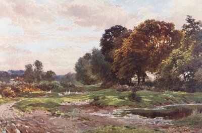 Eine Ecke des Esher Common von Harold Sutton Palmer