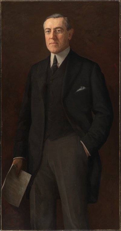 Woodrow Wilson (1856-1924) von Harriet Anderson Stubbs Murphy