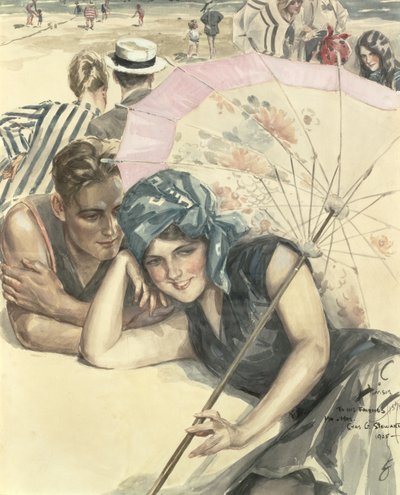 Der erste Kiesel, 1925 von Harrison Fisher